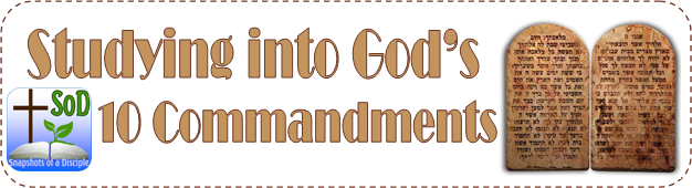 Studying God's 10 Commandments